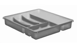 Rotho Casier à Couverts Basic Anthracite - Plateau à Couverts