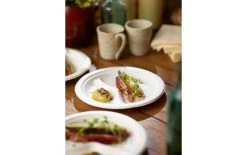 BioPak Assiettes Jetables Avec 3 Subdivisions 26 Cm, 50 Pièce/s, Blanc - Vaisselle Jetable -Paderno Shop unnamed file 4291