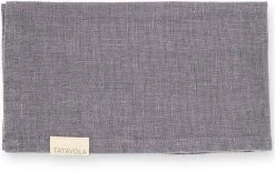 Tatavola Set De Table Aria 17 Cm X 25 Cm, Anthracite - Nappes De Table