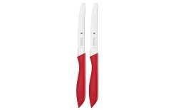 WMF Couteau De Cuisine Set 2 Pièces, Rouge - Couteau De Cuisine