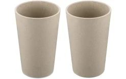 Koziol Gobelet Connect L 350 Ml, 2 Pièce/s, Sabler - Verres à Boire