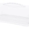 Rotho Boîte De Transport Pour Cake Fresh Transparent/Blanc - Etagere & Stand à Gâteaux 1 Rotho Boîte De Transport Pour Cake Fresh Transparent/Blanc - Etagere & Stand à Gâteaux -Paderno Shop unnamed file 4440