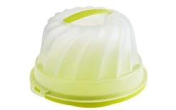 Rotho Boîte De Transport Pour Cake Fresh Gugelhupf, Vert Clair - Etagere & Stand à Gâteaux