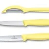 Victorinox Couteau à Légumes Trend Colors 3 Pièces, Jaune Clair - Couteau De Cuisine