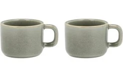 Villa Collection Tasse à Expresso Fjord 100 Ml, 2 Pièce/s, Vert - Tasse