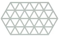 Zone Denmark Dessous De Plat Triangles Vert Clair - Sous-verre