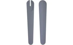 BioLoco Couverts à Salade Plant Deluxe Gris Foncé, 27 Cm X 5 Cm - Serveurs De Salade