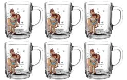 Montana Tasse à Thé Kids 250 Ml, 6 Pièce/s, Transparent - Tasse