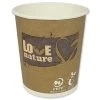 Haushaltsware Tasses à Café Jetables Love Nature 100 Ml, 80 Pièce/s, Brun - Vaisselle Jetable -Paderno Shop unnamed file 457