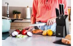 BergHOFF Couteau à Désosser Leo Graphite 20 Cm, Noir - Couteau De Cuisine -Paderno Shop unnamed file 4627