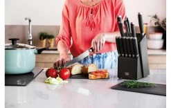 BergHOFF Couteau à Pain Leo Graphite 20 Cm, Noir - Couteau De Cuisine -Paderno Shop unnamed file 4629