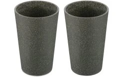 Koziol Gobelet Connect L 350 Ml, 2 Pièce/s, Gris - Verres à Boire