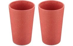 Koziol Gobelet Connect L 350 Ml, 2 Pièce/s, Rouge - Verres à Boire