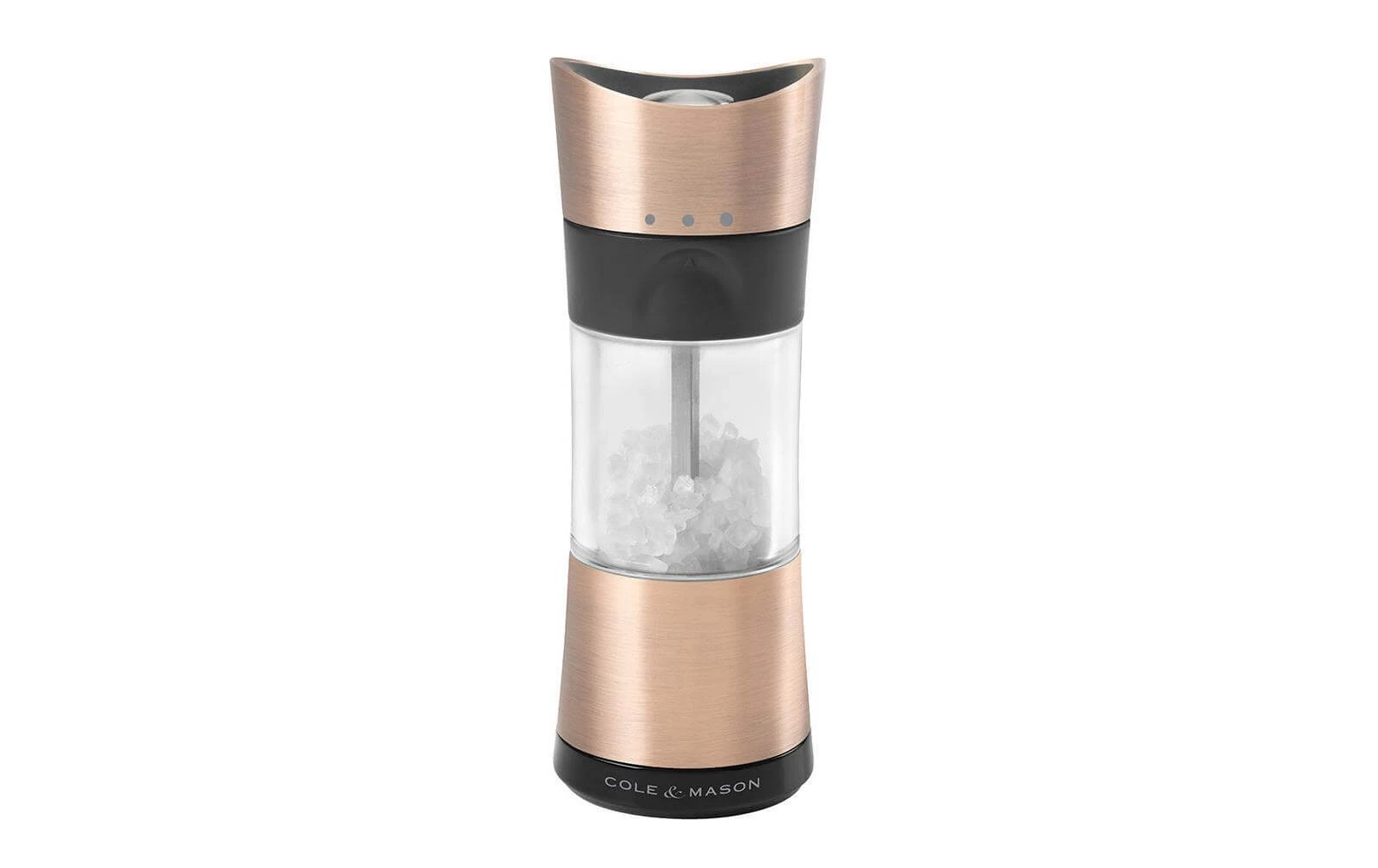 Moulin à sel Horsham 15.4 cm, Cuivre/Transparent - Moulin à épices Cole&Mason Moulin à Sel Horsham 15.4 Cm, Cuivre/Transparent - Moulin à épices -Paderno Shop unnamed file 4773