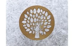 Aepll Consulting Dessous De Verre Pommier 6 Pièces, Bois De Cerisier - Sous-verre -Paderno Shop unnamed file 4803