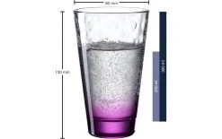 Leonardo Verre Optic 300 Ml, 6 Pièce/s, Violet - Verres à Boire 7 Leonardo Verre Optic 300 Ml, 6 Pièce/s, Violet - Verres à Boire -Paderno Shop unnamed file 4817