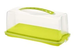 Rotho Boîte De Transport Pour Cake Fresh Vert Clair - Etagere & Stand à Gâteaux