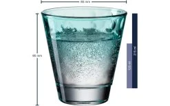 Leonardo Verre Optic Pastell 215 Ml, 6 Pièce/s, Menthe - Verres à Boire -Paderno Shop unnamed file 4826