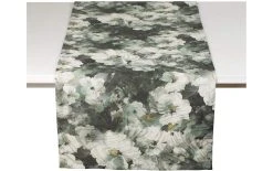 Pichler Chemin De Table Elodie 50 Cm X 1.5 M, Jade - Nappes De Table