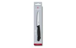 Victorinox Couteau à Steak Swiss Classic 6 Pièce/s, Noir - Couteau De Cuisine