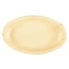 Papstar Assiettes Jetables Feuille De Palmier Ovale , 25 Pièce/s, Beige - Vaisselle Jetable