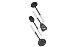 Brabantia Ustensiles De Cuisine Profile Line Noir - Set De Couverts