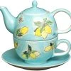 Mila Set De Thé Tutto Limone 400 Ml, 1 Pièce/s, Bleu Clair - Tasse -Paderno Shop unnamed file 4896