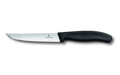 Victorinox Couteau à Steak Swisss Classic Gourmet 2 Pièce/s, Noir - Couteau De Cuisine