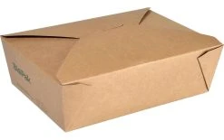 BioPak Boîte Repas Bio Box 1950 Ml, 50 Pièce/s - Vaisselle Jetable