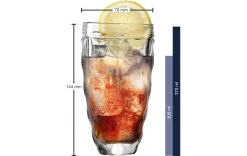 Leonardo Verre à Long Drink Brindisi 370 Ml, 6 Pièce/s, Transparent - Verres à Cocktail -Paderno Shop unnamed file 4935