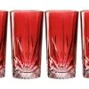 Leonardo Verre à Long Drink Capri 390 Ml, 4 Pièce/s, Rouge - Verres à Cocktail