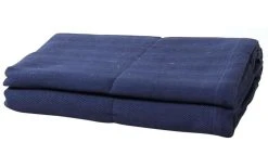 Esmée Nappe 150 Cm X 2.4 M, Bleu Foncé - Nappes De Table