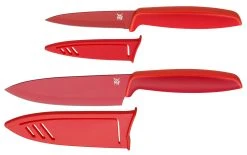 WMF Couteau De Cuisine Set 2-teilig Touch Rouge - Couteau De Cuisine