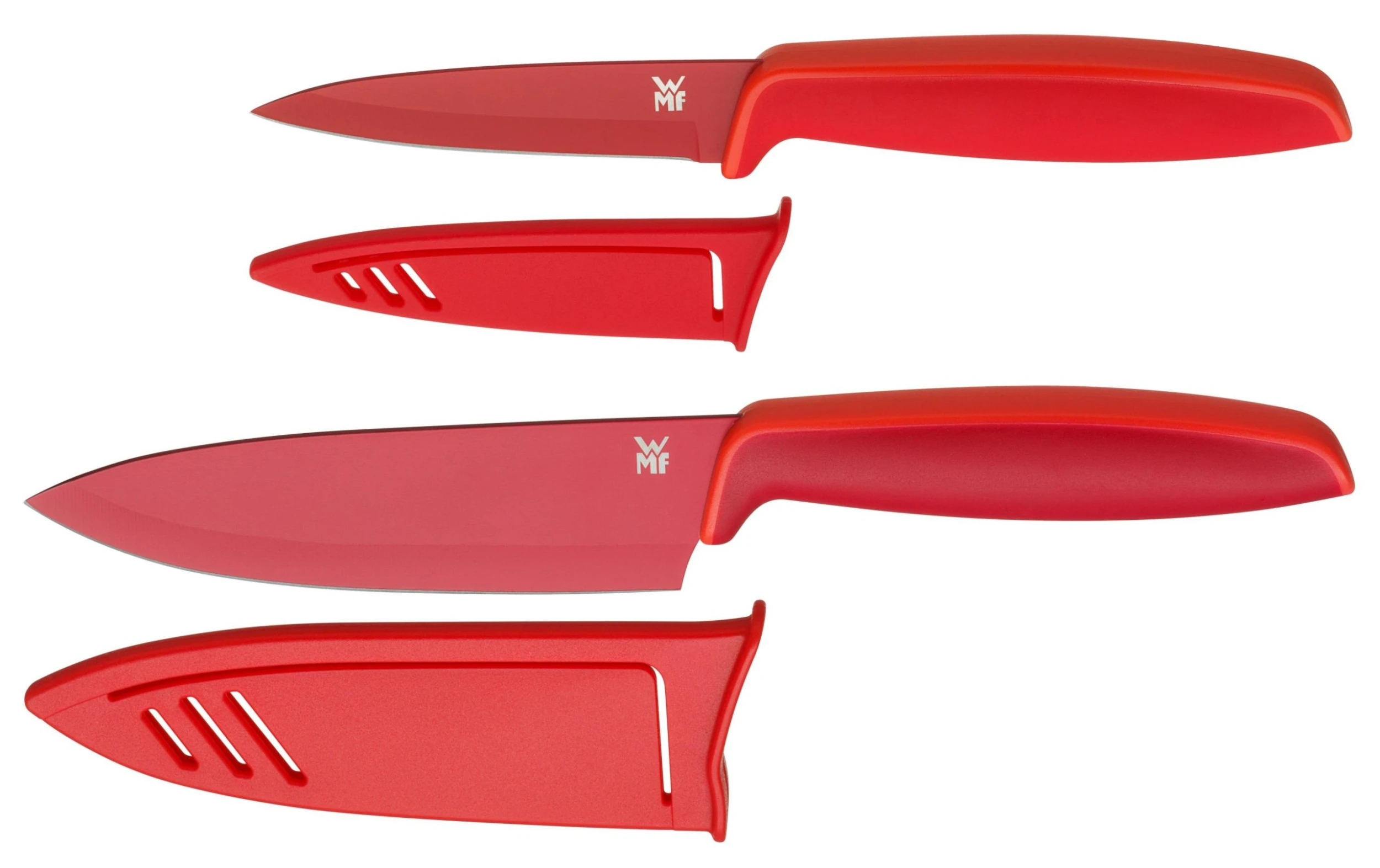 WMF Couteau De Cuisine Set 2-teilig Touch Rouge - Couteau De Cuisine 3 WMF Couteau De Cuisine Set 2-teilig Touch Rouge - Couteau De Cuisine
