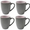 Bitz Tasse à Café 300 Ml, 4 Pièce/s, Gris/Rose - Tasse -Paderno Shop unnamed file 5050