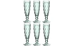 Leonardo Verre à Champagne Brindisi 140 Ml, 6 Pièce/s, Vert - Verres à Champagne