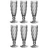 Leonardo Verre à Champagne Brindisi 140 Ml, 6 Pièce/s, Anthracite - Verres à Champagne -Paderno Shop unnamed file 5084