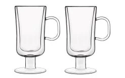 Luigi Bormioli Tasse à Café Irish Coffee 250 Ml, 2 Pièce/s, Transparent - Tasse