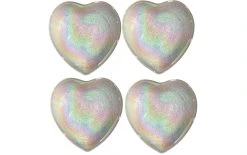 Leonardo Assiette Non Décorative Nacre De Pesaro Ø 21 Cm, 4 Pièce/s, Argenté - Plaque