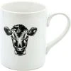 Kadastar Tasse Universelle Vache 400 Ml, 1 Pièce/s, Noir/Blanc - Tasse