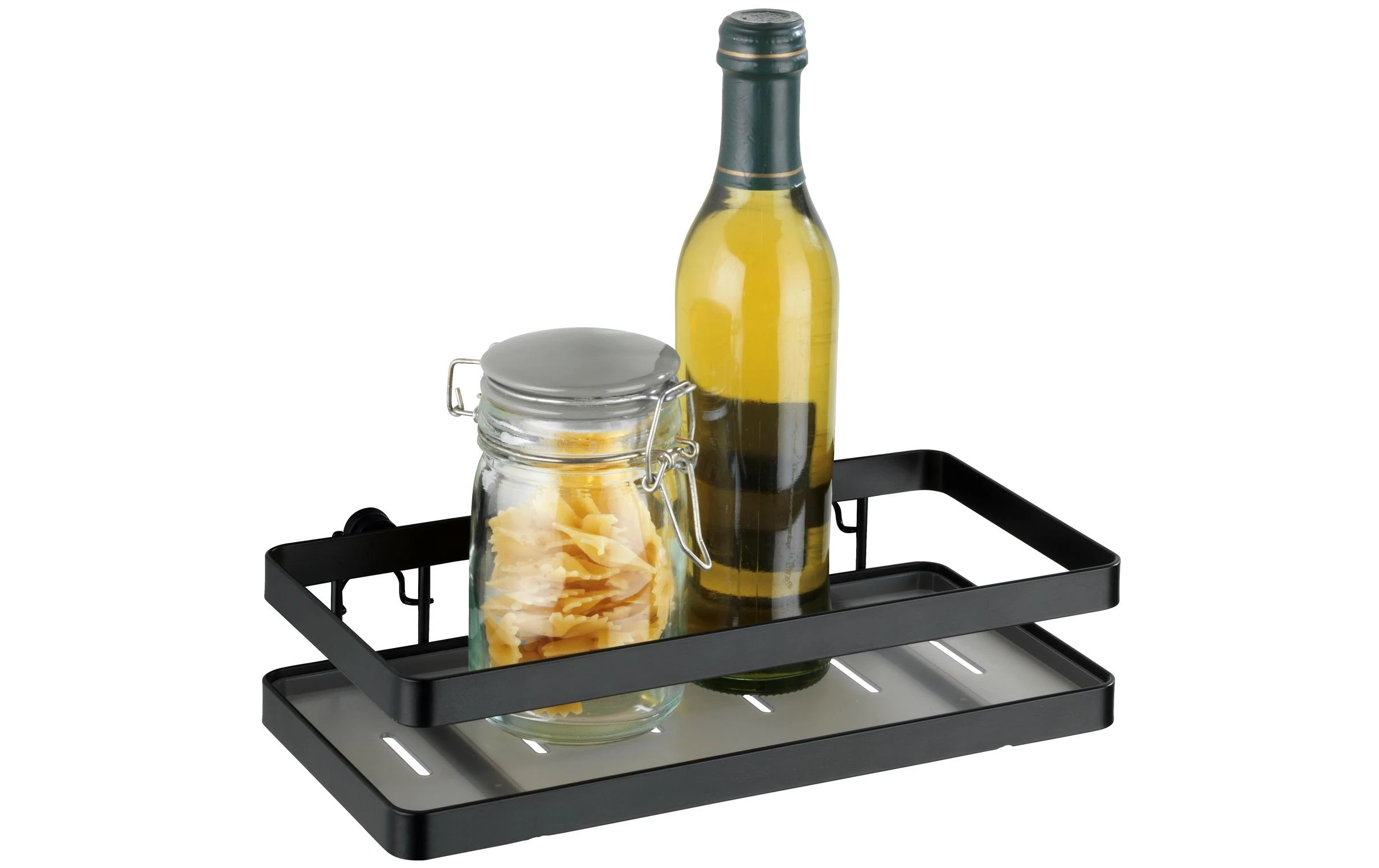 Etagère universelle Gala 25 x 12 x 5.5 cm Noir - Porte-ustensiles de cuisine Wenko Etagère Universelle Gala 25 X 12 X 5.5 Cm Noir - Porte-ustensiles De Cuisine -Paderno Shop unnamed file 5149