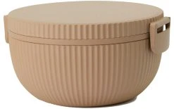 BioLoco Saladier Plant Deluxe Bowl 16 Cm, Brun Clair - Bol