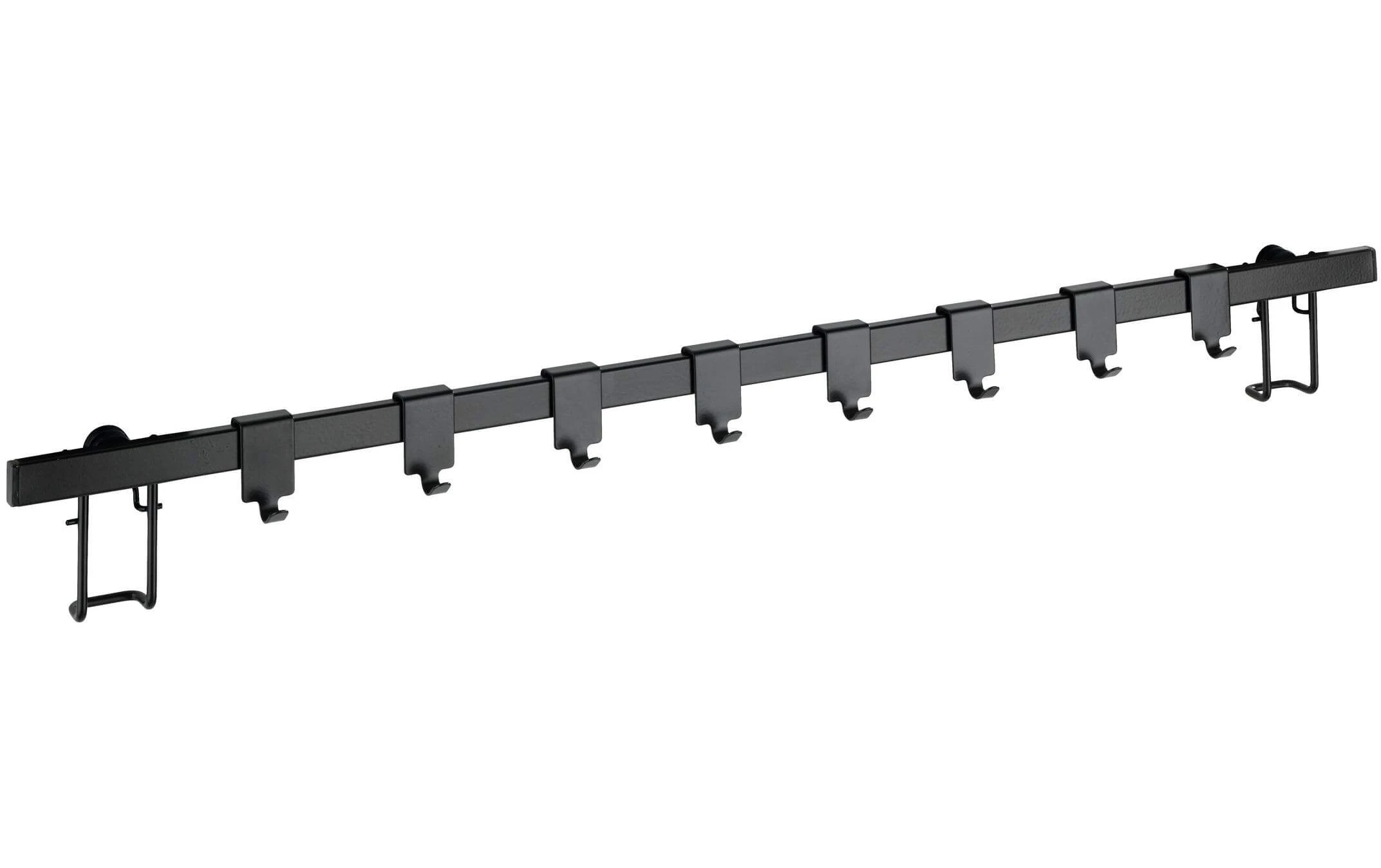 Wenko Patère Pour Porte Gala 60 X 2.5 X 4 Cm Noir - Porte-ustensiles De Cuisine 3 Wenko Patère Pour Porte Gala 60 X 2.5 X 4 Cm Noir - Porte-ustensiles De Cuisine