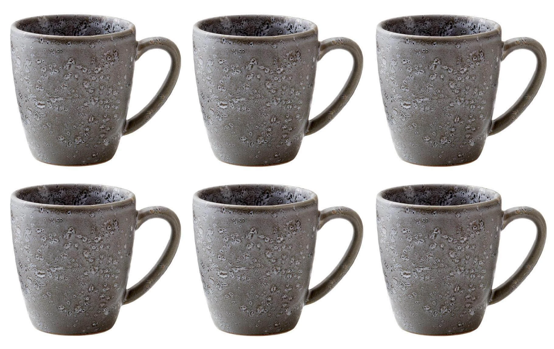Bitz Tasse à Café 190 Ml, 6 Pièce/s, Gris - Tasse 3 Bitz Tasse à Café 190 Ml, 6 Pièce/s, Gris - Tasse