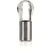 AdHoc Moulins à Sel Et à Poivre EDDI 15.5 Cm, Argenté/Transparent - Moulin à épices