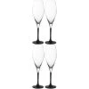 Villeroy & Boch Verre à Champagne Rock 260 Ml, 4 Pièce/s, Transparent - Verres à Champagne