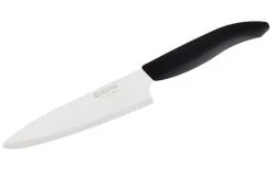 Kyocera Couteau Universel FK-130WH Argent/Noir - Couteau De Cuisine