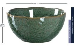 Leonardo Coupe à Dessert Matera 6 Pièce/s, Vert - Bol -Paderno Shop unnamed file 5319