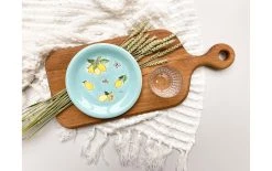 Mila Assiettes Pour Le Petit-déjeuner Et à Dessert Tutto Limone 4 Pièce/s, Bleu Clair - Plaque -Paderno Shop unnamed file 5444