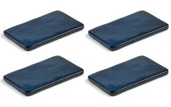 Bitz Plat De Service 4 Pièces, Bleu Foncé - Plat